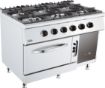 Picture of CombiSteel Base 700 Gas STOVE 6 BU WITH Gas OVEN