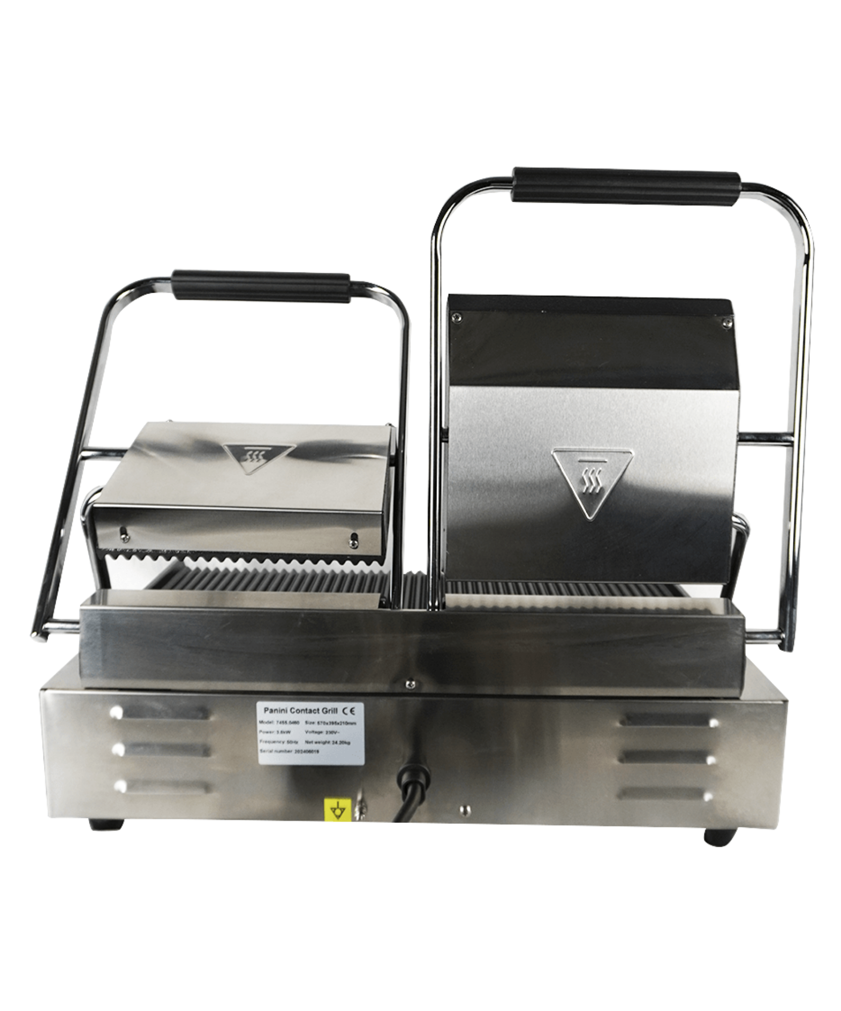 Picture of CombiSteel ContactGrill Ribbed 580