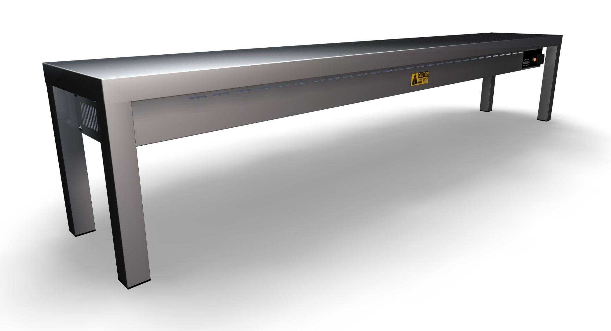 Picture of CombiSteel Overshelf Ceramic Heated 1 Level 1800 With 5 Heaters Of 250W