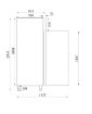 Picture of Combisteel Stainless Steel Freezer 600 Litre Static