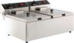 Picture of CombiSteel Twin Tank Electric CounterTop Fryer 2x6 Litre