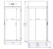 Picture of CombiSteel Roll In Freezer Stainless Steel Mono Block 700 LTR