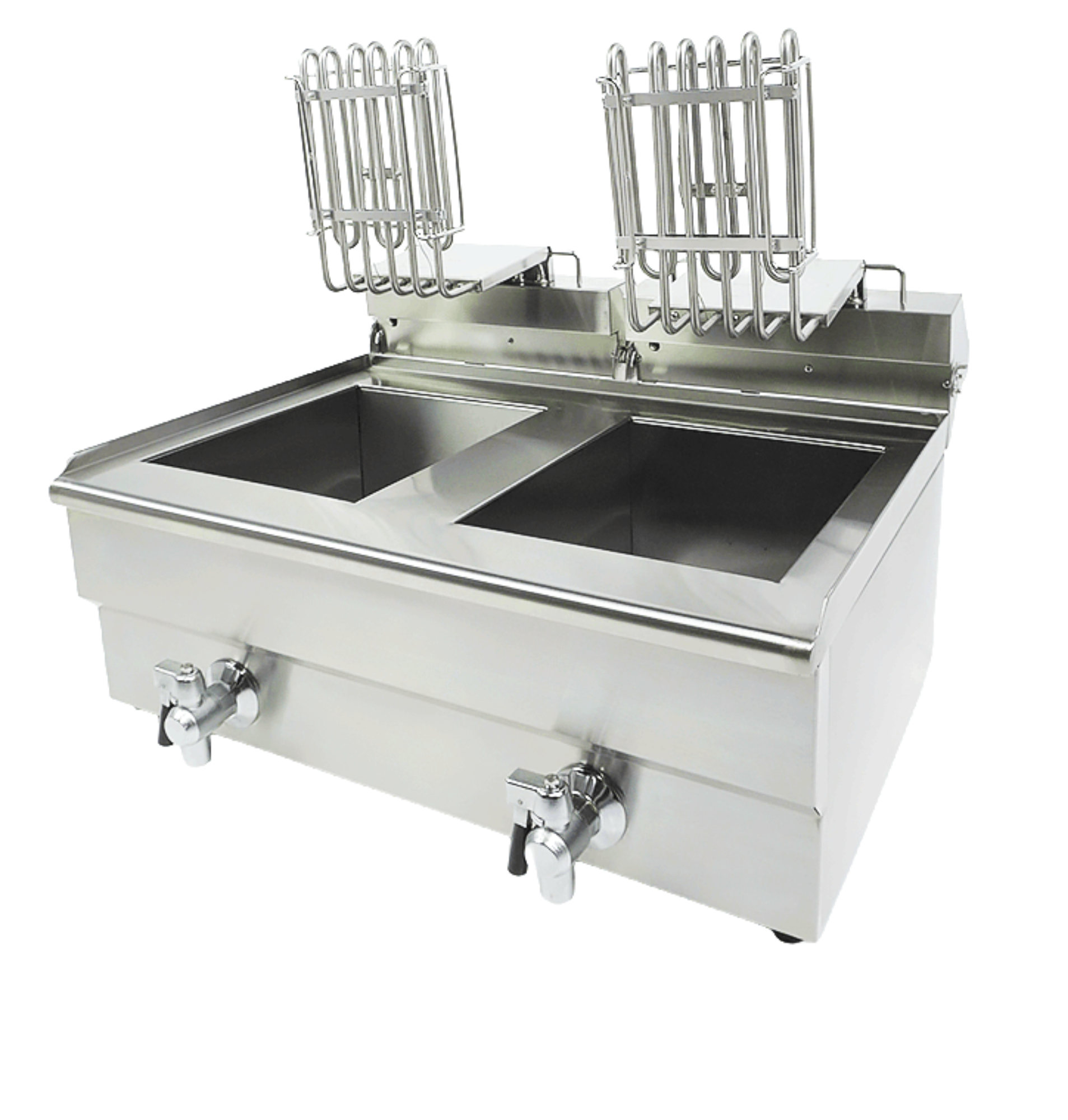 Picture of CombiSteel Twin Tank Electric CounterTop Fryer 2x10 Litre