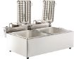 Picture of CombiSteel Twin Tank Electric CounterTop Fryer 2x6 Litre