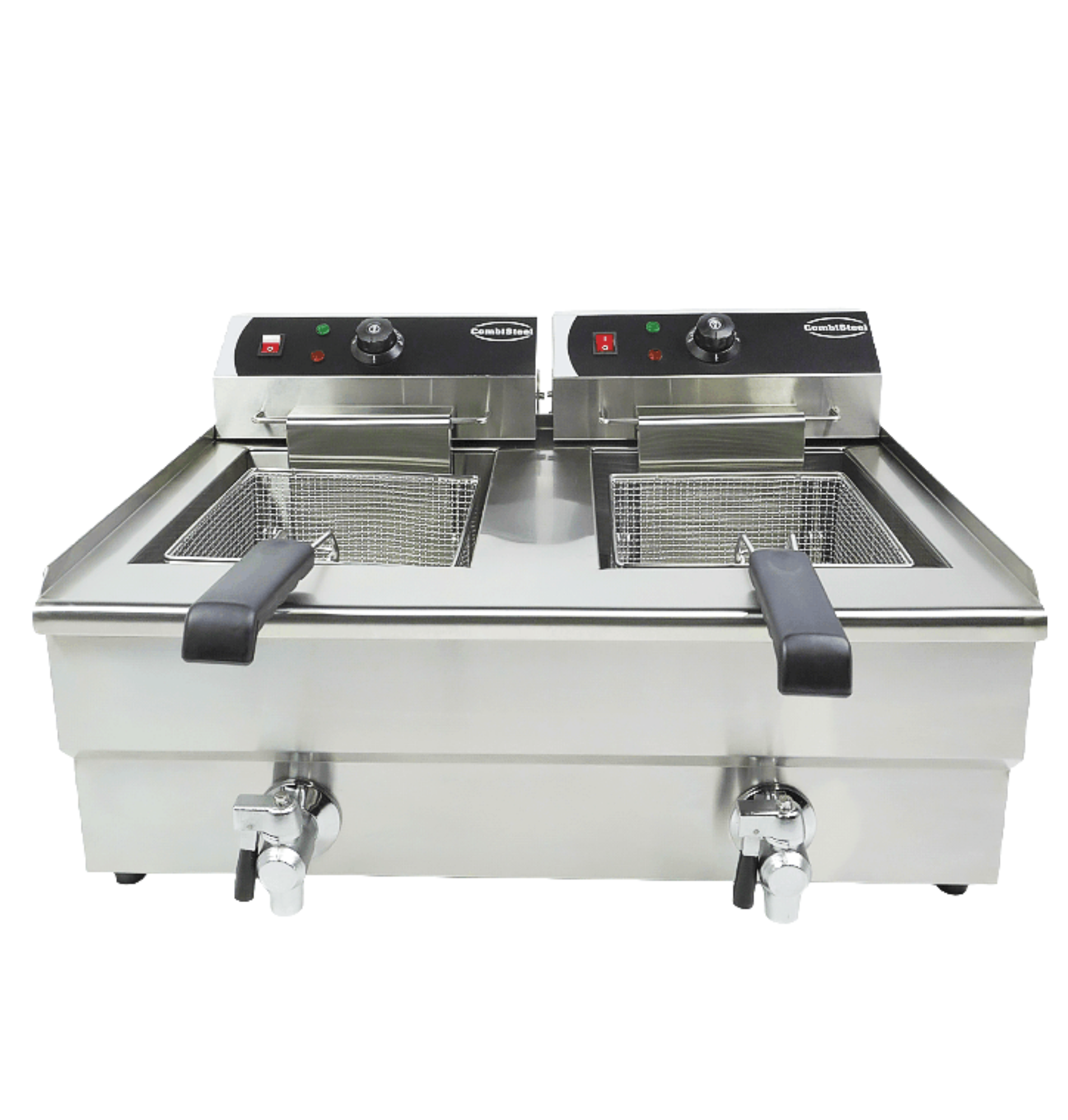 Picture of CombiSteel Twin Tank Electric CounterTop Fryer 2x10 Litre