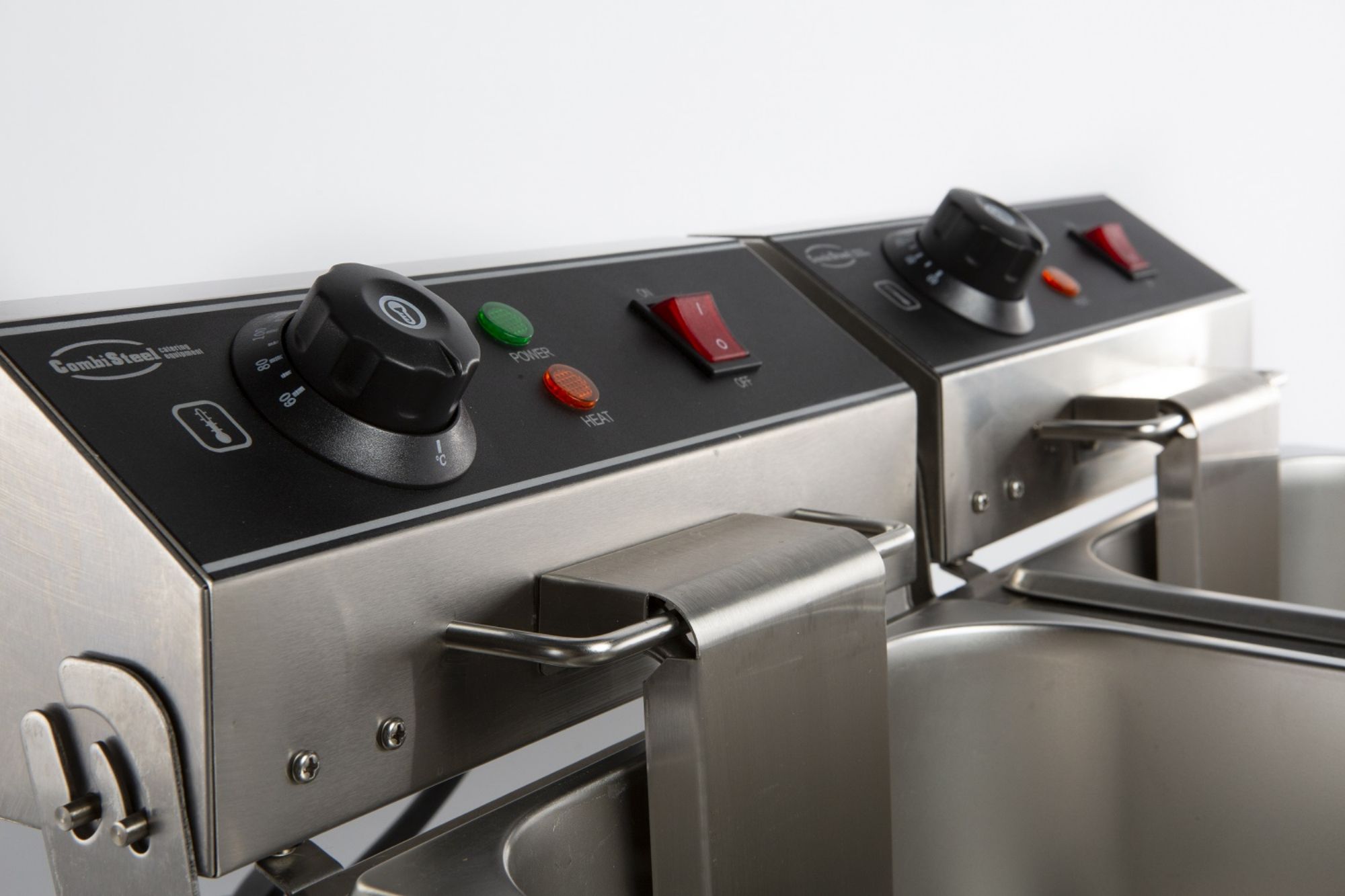 Picture of CombiSteel Twin Tank Electric CounterTop Fryer 2x6 Litre