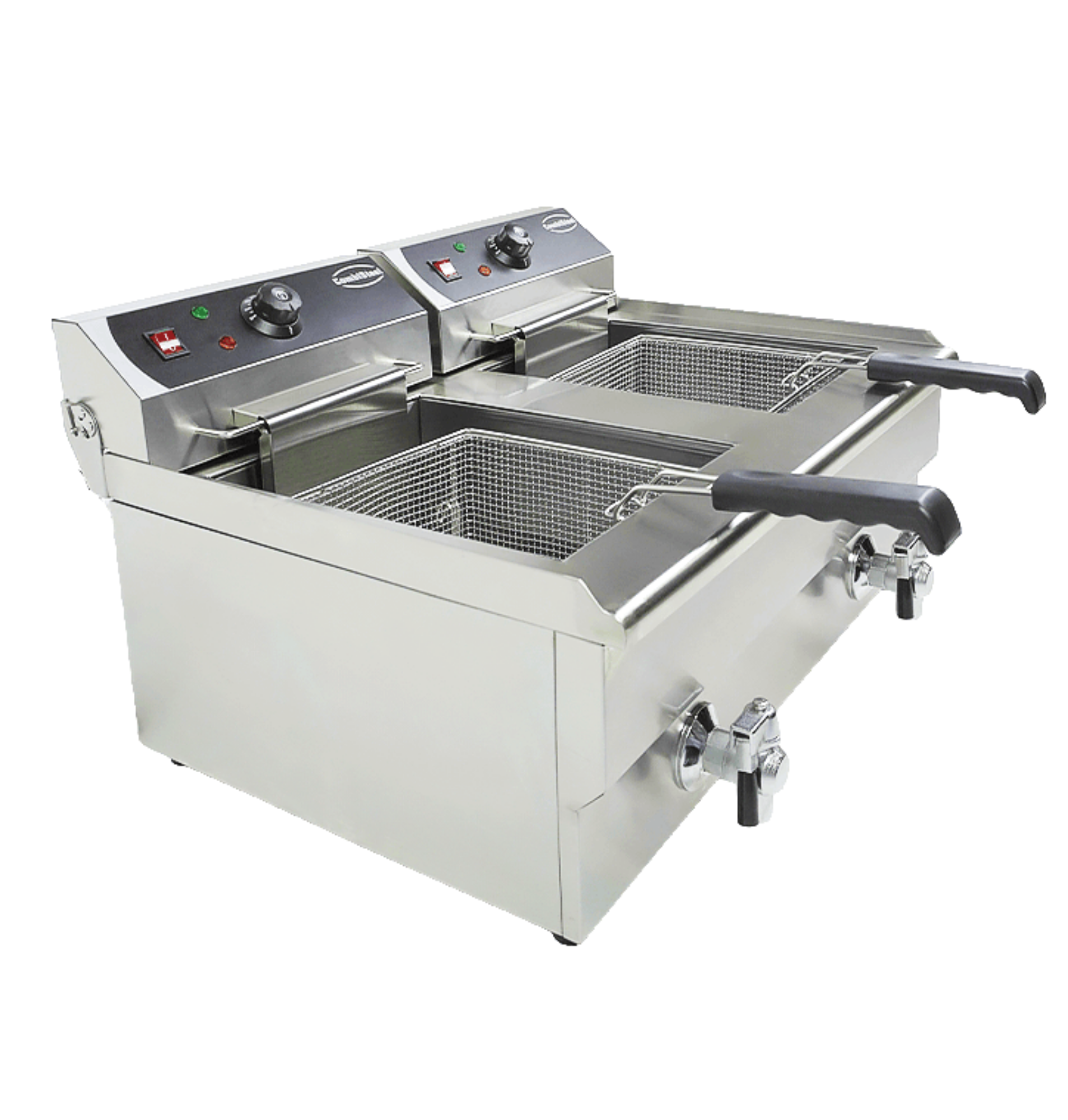 Picture of CombiSteel Twin Tank Electric CounterTop Fryer 2x10 Litre