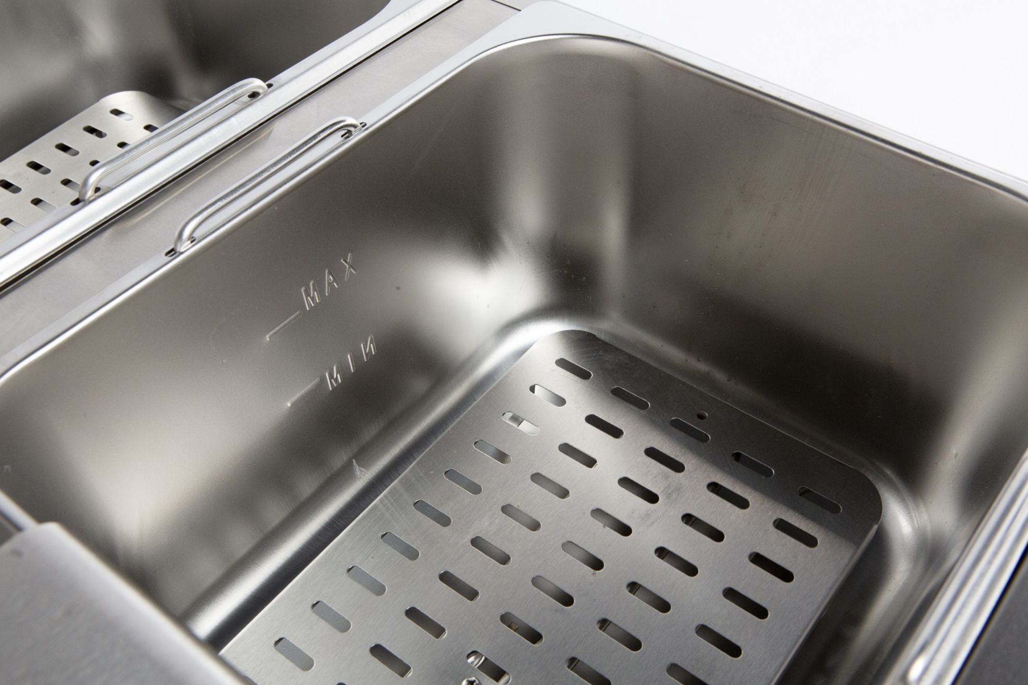 Picture of CombiSteel Twin Tank Electric CounterTop Fryer 2x6 Litre