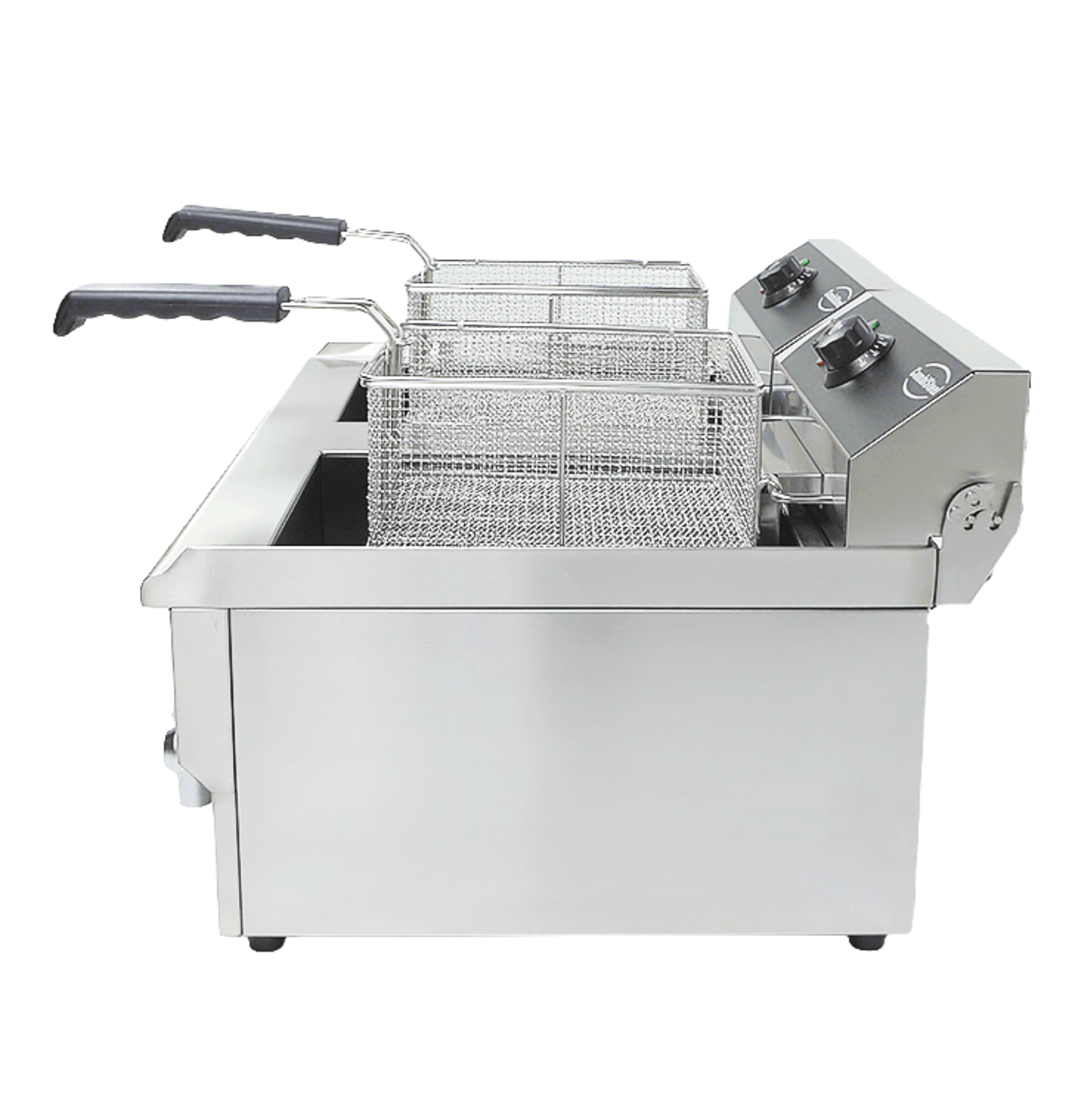 Picture of CombiSteel Twin Tank Electric CounterTop Fryer 2x10 Litre