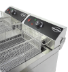Picture of CombiSteel Twin Tank Electric CounterTop Fryer 2x10 Litre