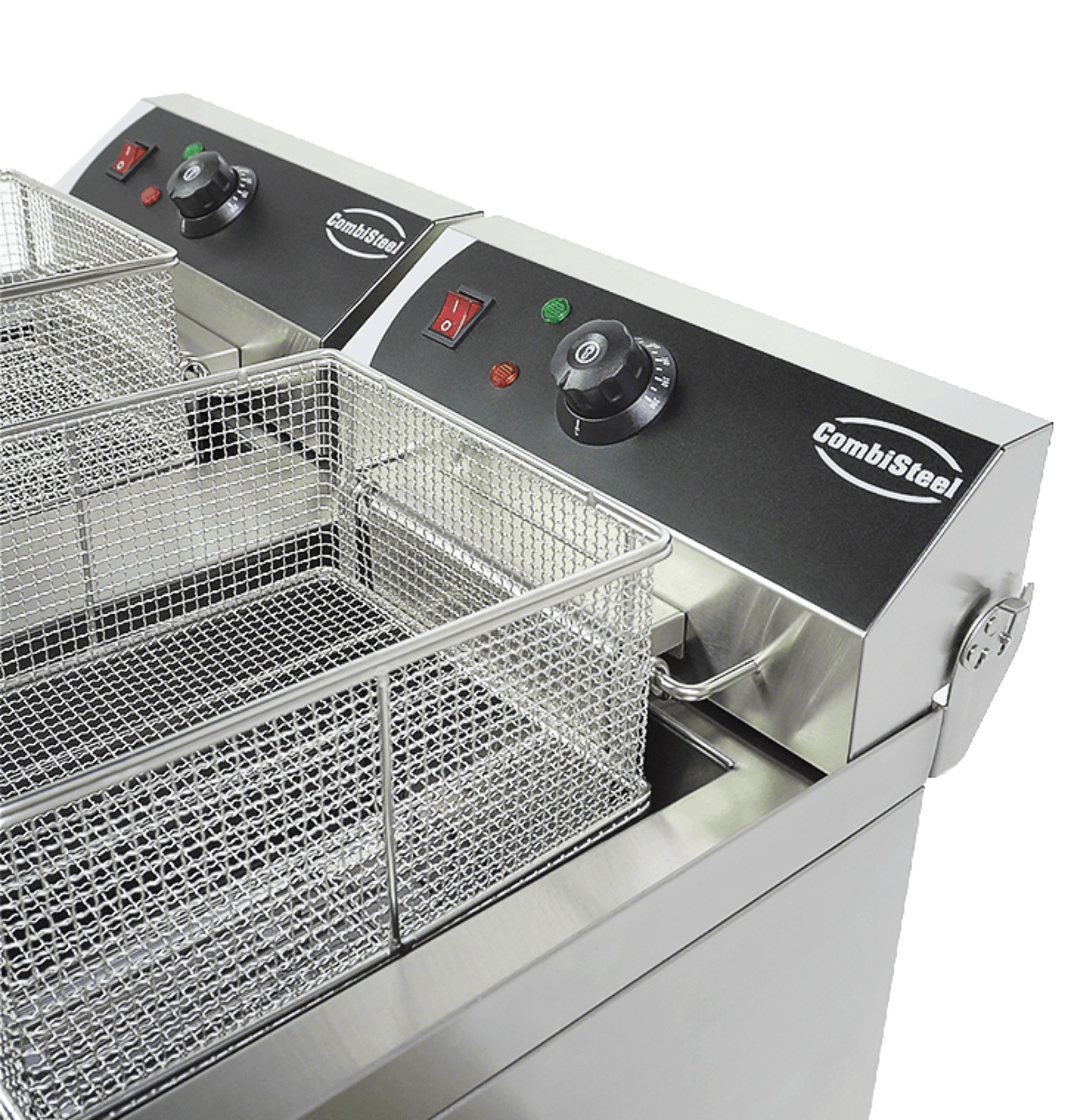 Picture of CombiSteel Twin Tank Electric CounterTop Fryer 2x10 Litre