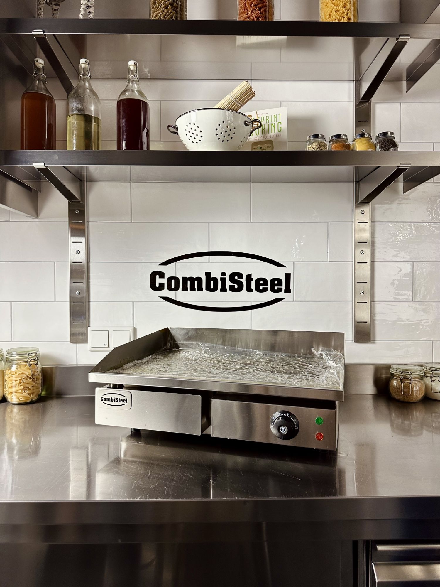 Picture of CombiSteel Electric Fry Top Stainless Steel Surface 3.5kW