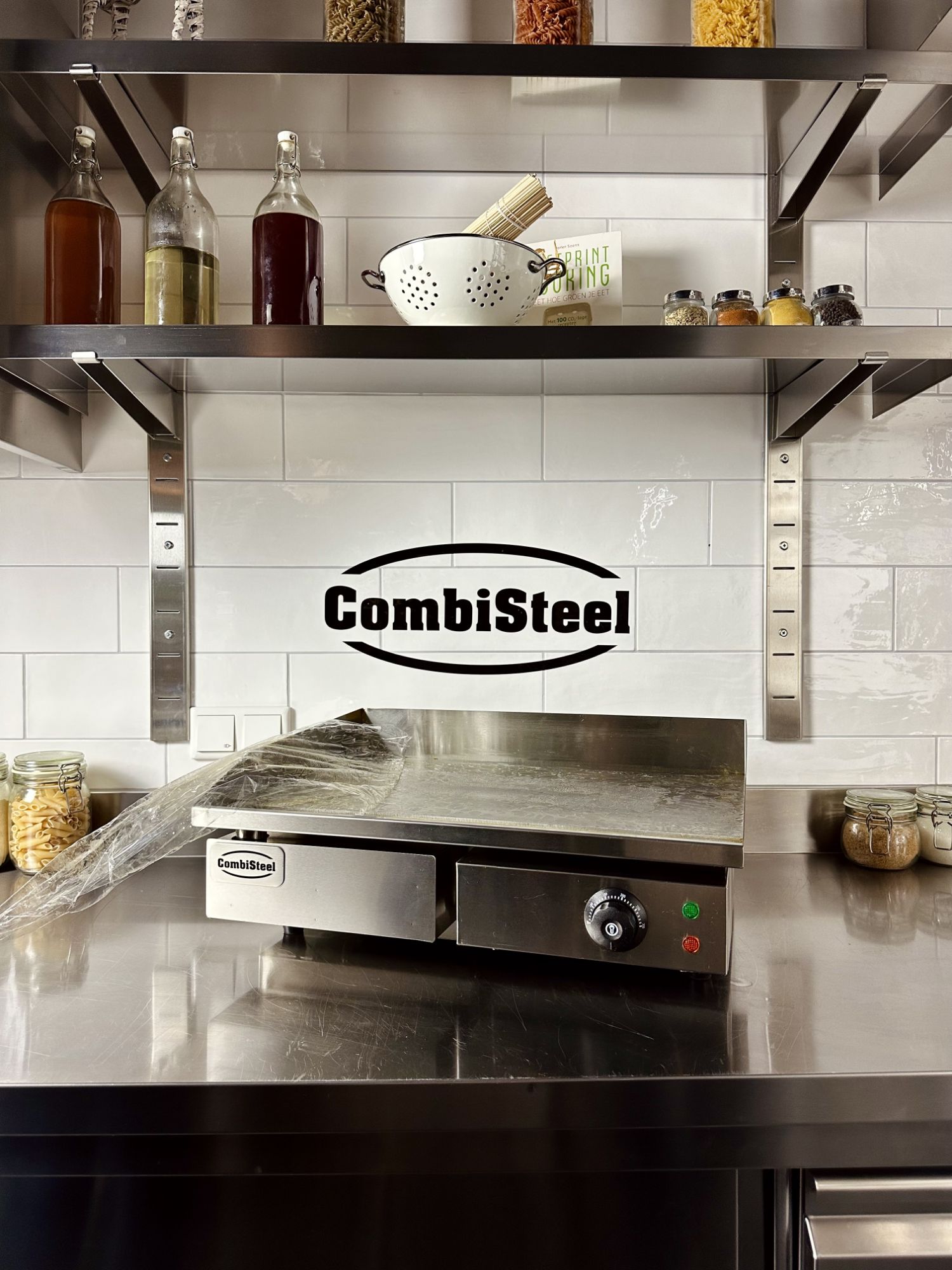 Picture of CombiSteel Electric Fry Top Stainless Steel Surface 3.5kW