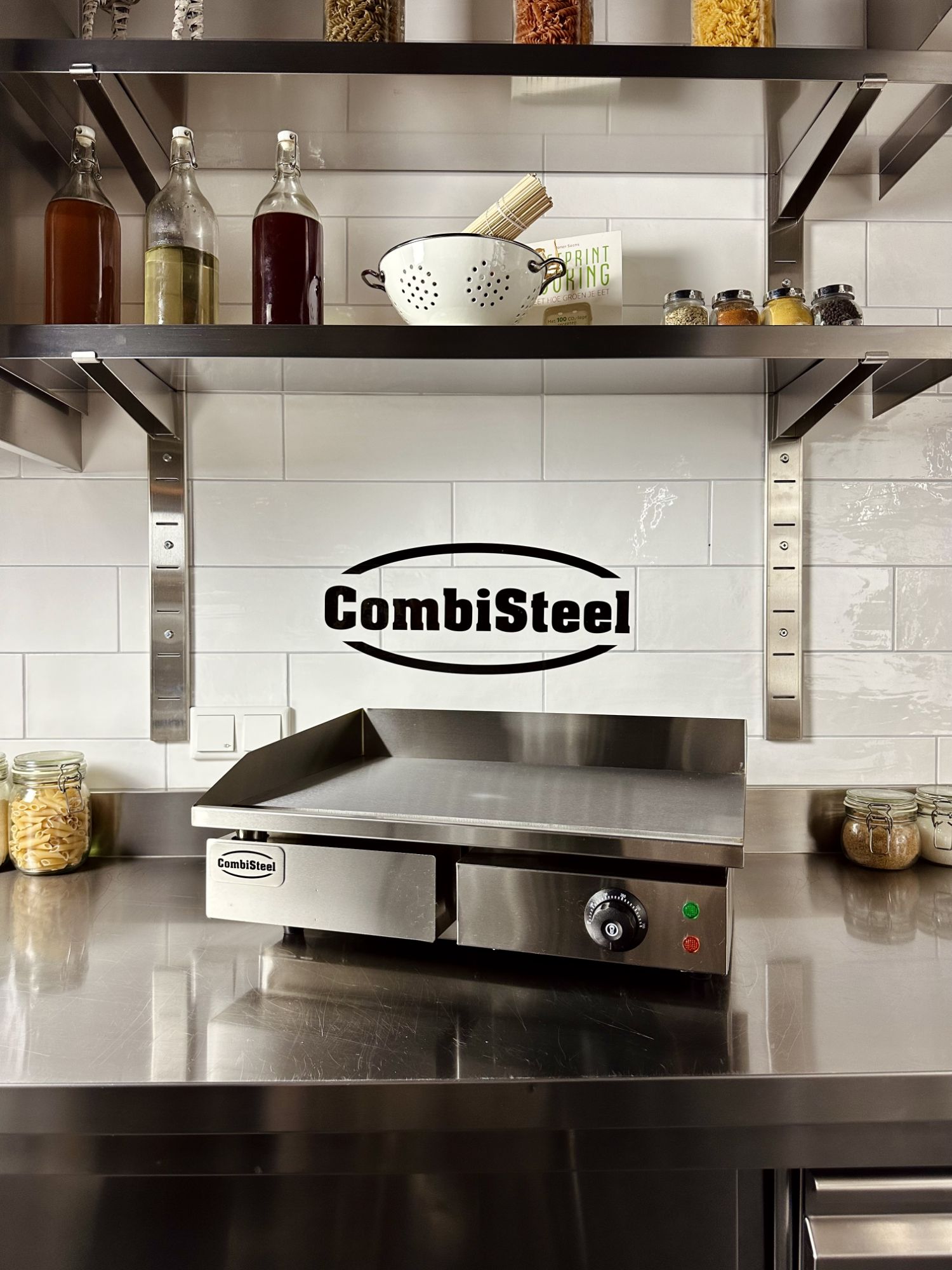Picture of CombiSteel Electric Fry Top Stainless Steel Surface 3.5kW