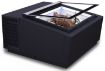 Picture of CombiSteel Customer Side Opens Ice Cream Display CounterTop Black