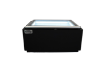 Picture of CombiSteel Operating Side Opens Ice Cream Display CounterTop BLACK