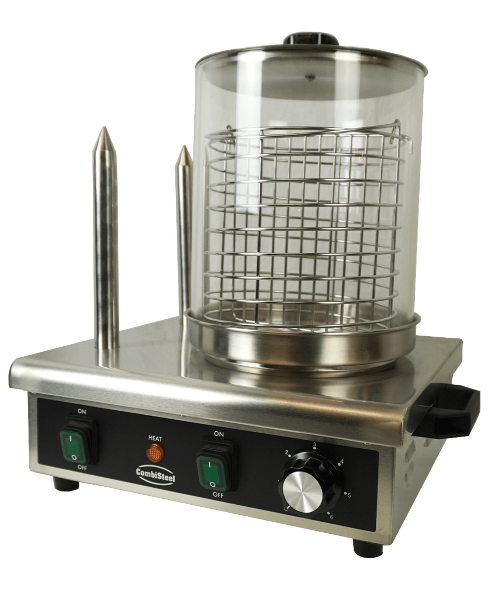 Picture of CombiSteel Hot Dog Warmer With Bread Heating Sticks