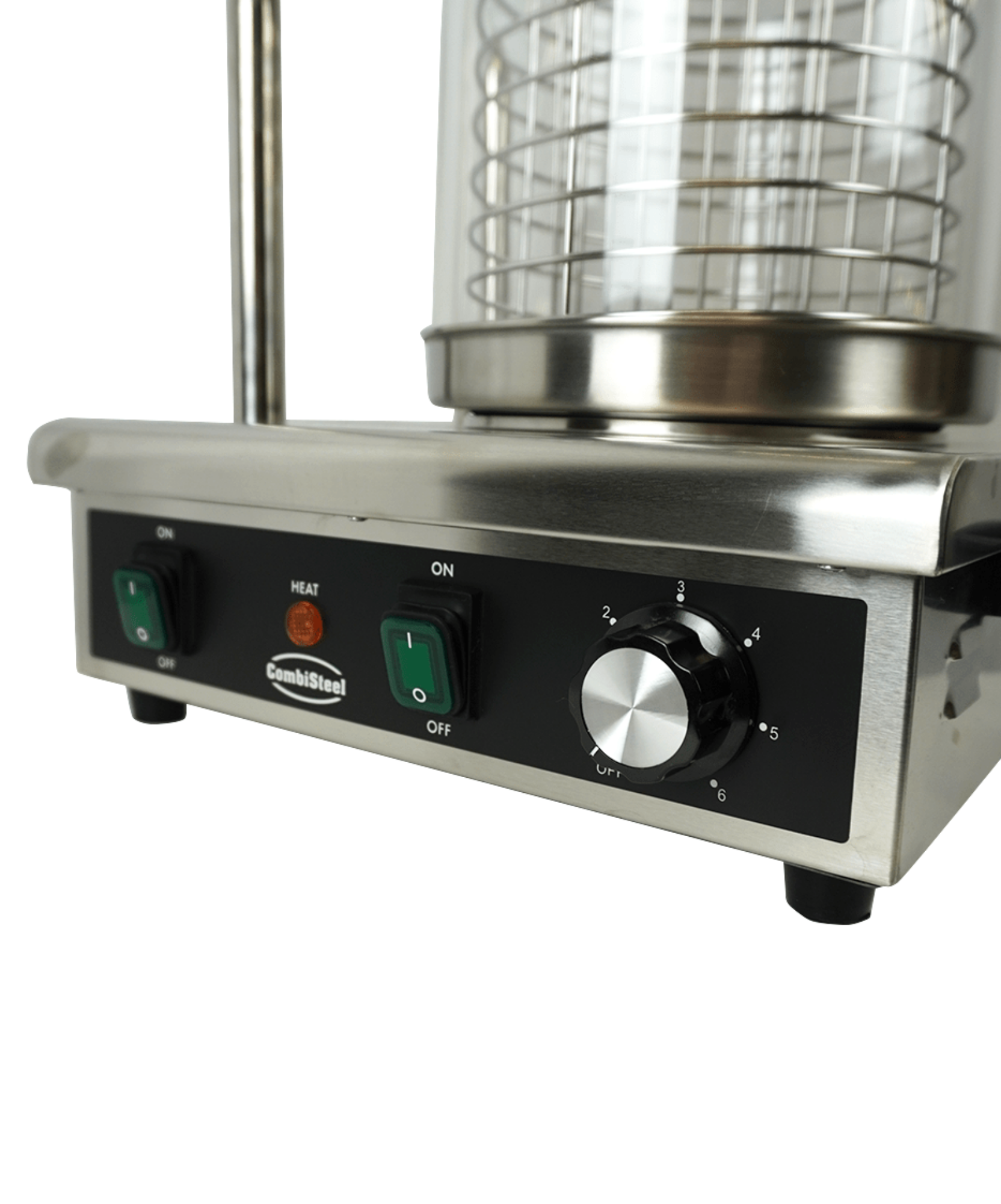 Picture of CombiSteel Hot Dog Warmer With Bread Heating Sticks