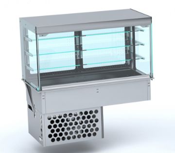 Picture of CombiSteel Drop-In Cubic Refrigerated Display - CLOSED 4/1