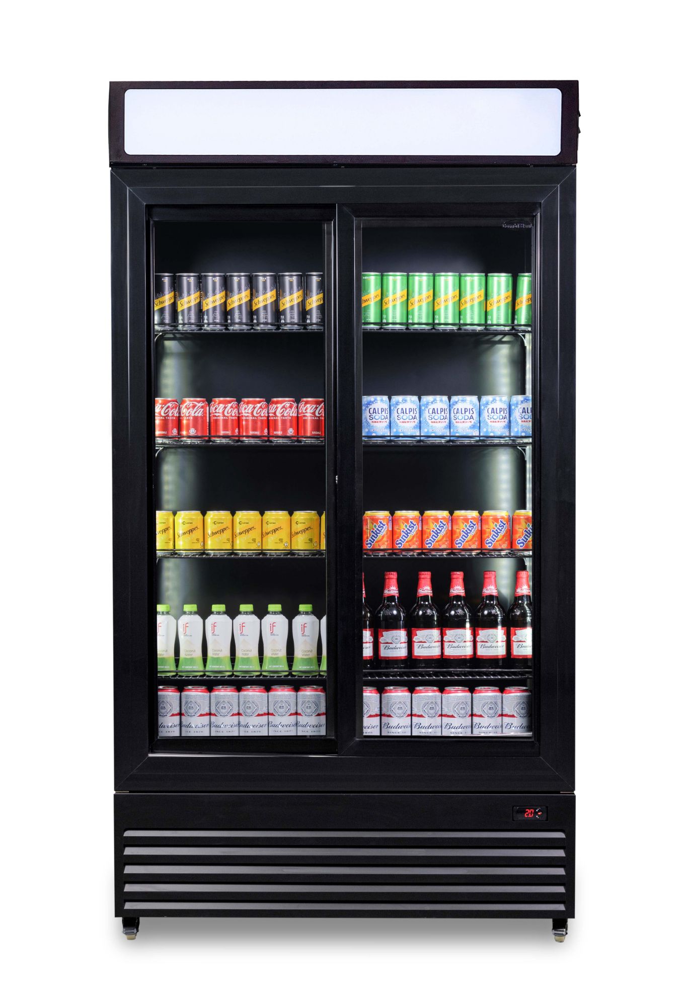 Picture of CombiSteel Refrigerator 780 Double Litre Sliding Door