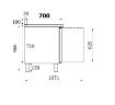 Picture of CombiSteel Counter Upstand Refrigerator 2 Door