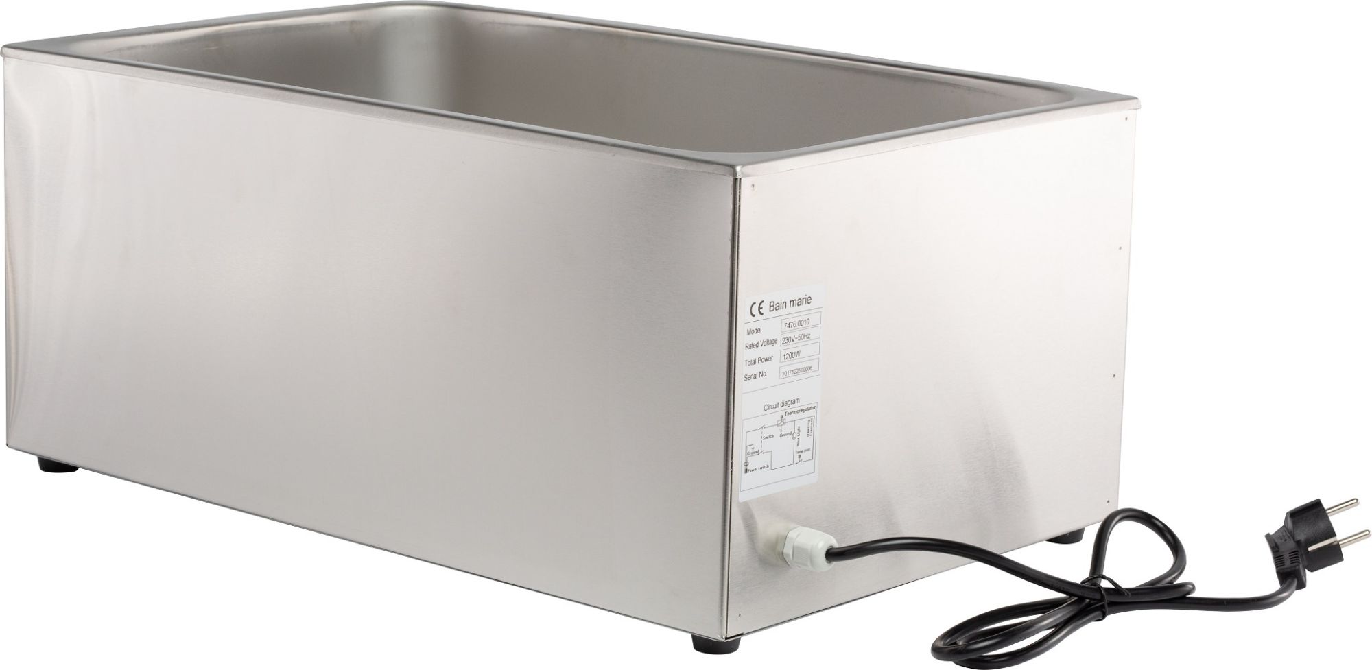 Picture of CombiSteel Bain Marie Electric