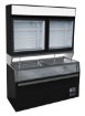 Picture of CombiSteel Wall Mounted Freezer Unit Black 2 Glass Door