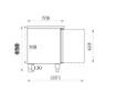 Picture of CombiSteel Counter 650 High Standard Line Refrigerator 3 Door