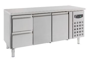 Picture of CombiSteel Counter 700 Refrigerator 2 Doors and 2 Drawers