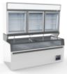 Picture of CombiSteel Wall Mounted Freezer Unit White 3 Glass Door