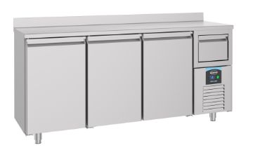 Picture of CombiSteel Counter 600 Refrigerated Counter 3 Doors with Coffee Disposal Drawer