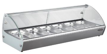 Picture of CombiSteel Hot Display 6 x 1/3 Gastronorm Curved