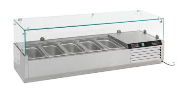 Picture of CombiSteel Refrigerated CounterTop 1/4 Bain-Marie 1/4 x 5 GN