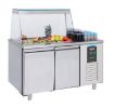 Picture of CombiSteel Saladette 2 Doors 3x1/3GN Containers