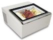 Picture of CombiSteel Operating Side Opens Ice Cream Display CounterTop White