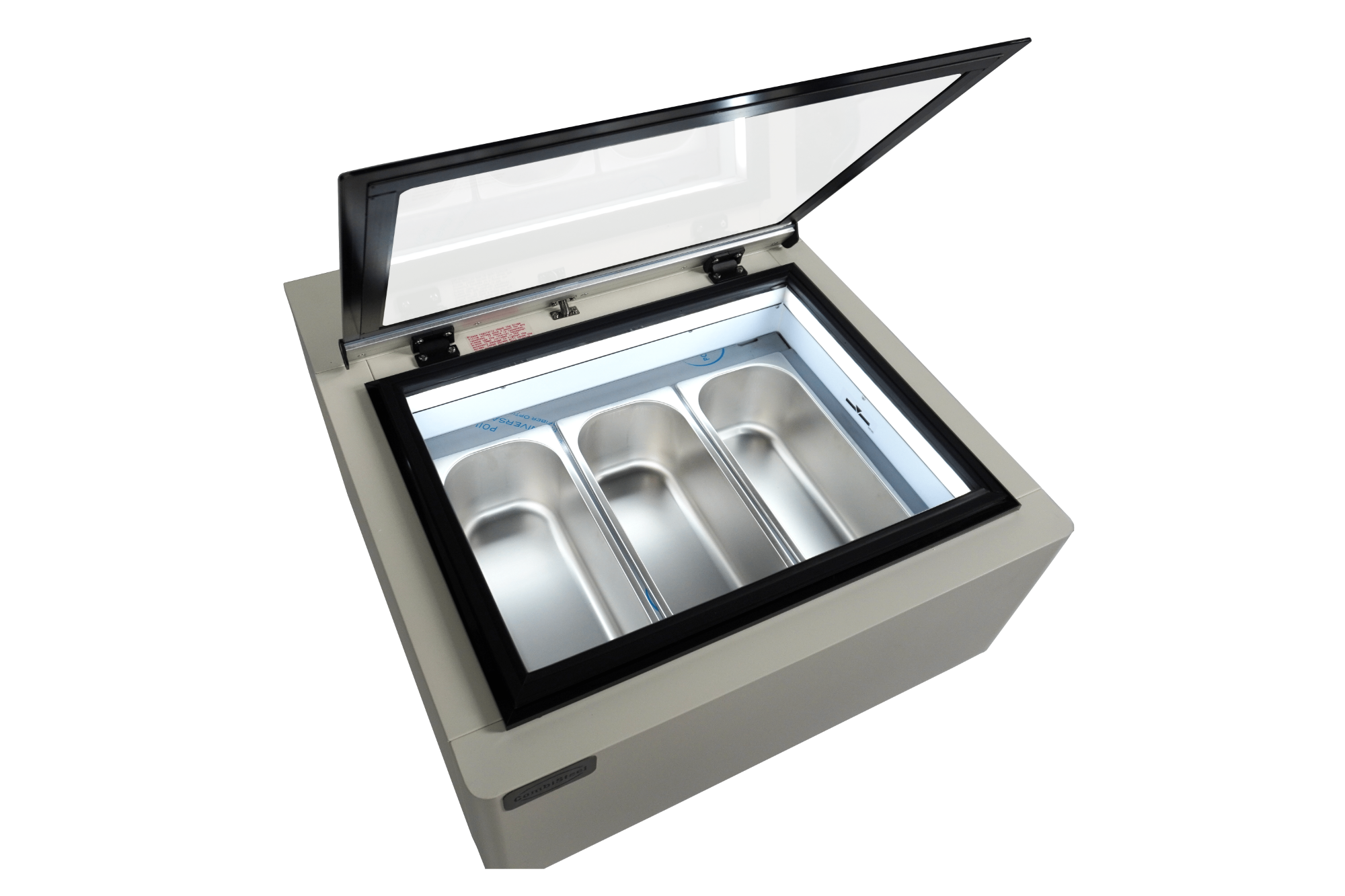 Picture of CombiSteel Customer Side Open Ice Cream Display CounterTop White