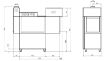 Picture of CombiSteel Rack Conveyor Dishwasher 1850 ASC