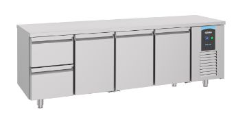 Picture of CombiSteel Counter 700 Refrigerator 3 Doors and 2 Drawers 430S