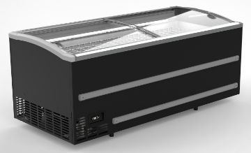 Picture of CombiSteel Supermarket Chest Freezer Black 2500 Litre
