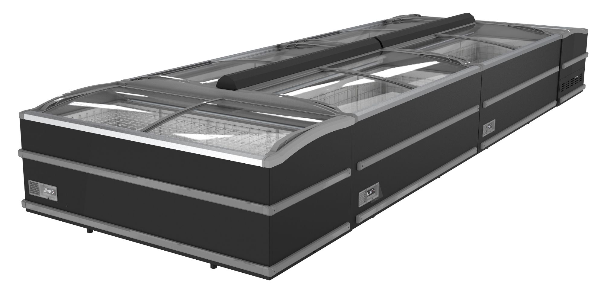 Picture of CombiSteel Supermarket Chest Freezer Black Head Element 864 Litre