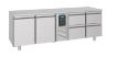 Picture of CombiSteel Counter 700 Refrigerator 2 Doors and 4 Drawers Mono Block