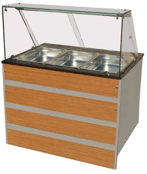 Picture of CombiSteel Hot Buffet GN 3/1 with Glass Cover