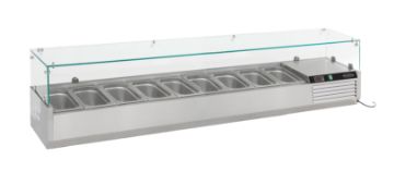 Picture of CombiSteel Refrigerated Pizza Topping Units 1/3 x 9 Gastronorm