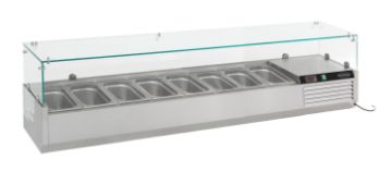 Picture of CombiSteel Refrigerated Pizza Topping Units 1/3 x 8 Gastronorm