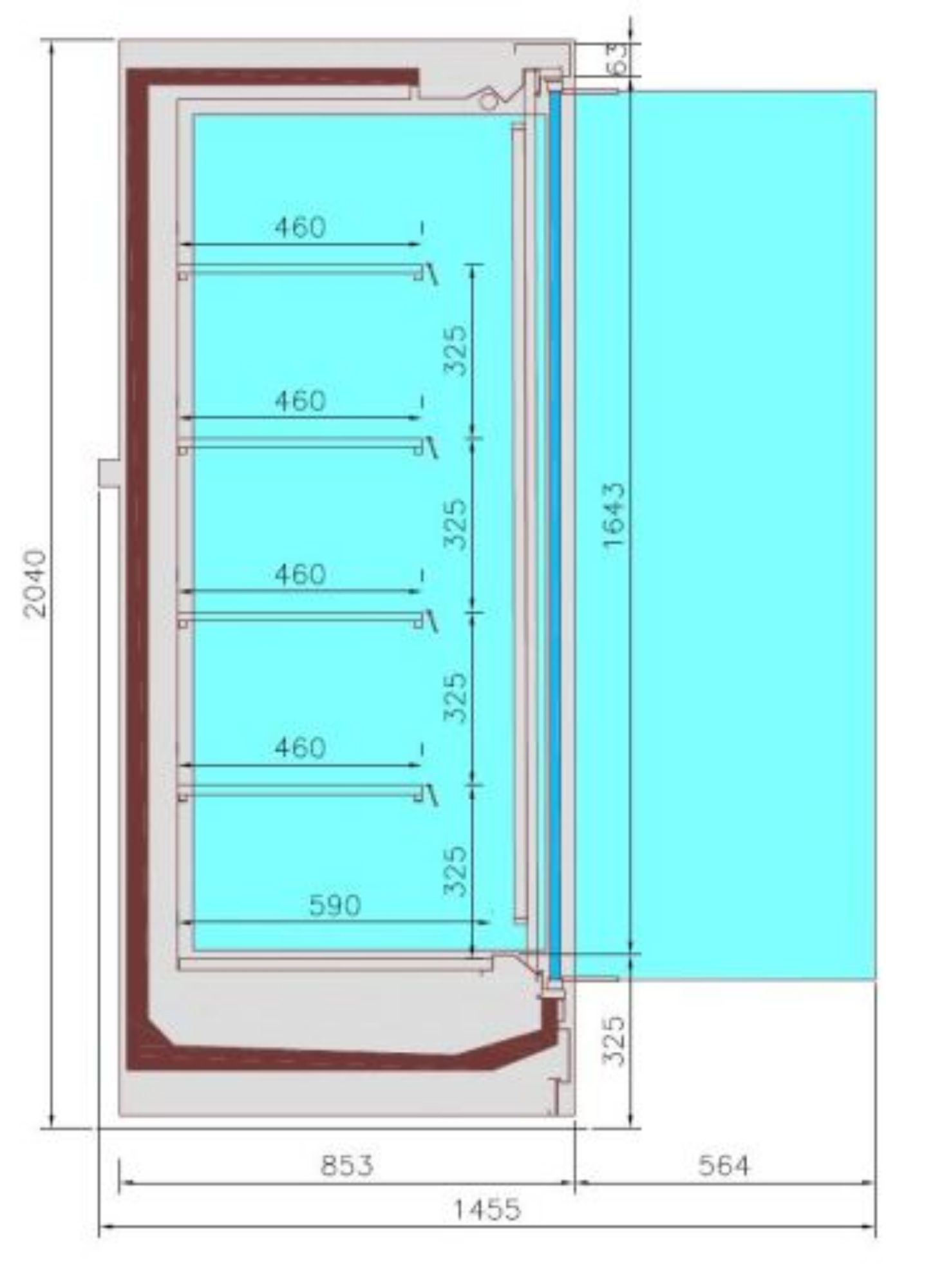 Picture of CombiSteel Wall Mounted Unit JAX 2.0 - Remote