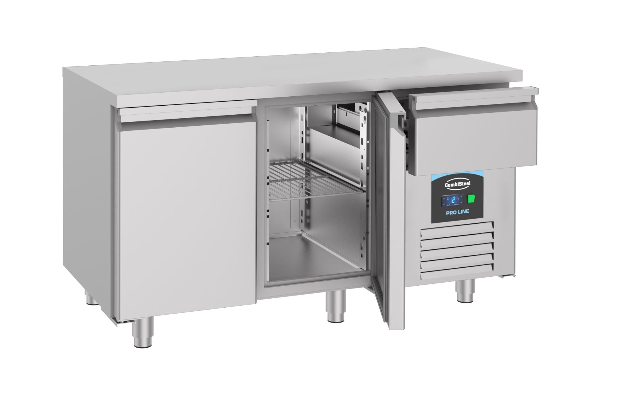 Picture of CombiSteel Counter 700 Refrigerator 2 Doors and 1 Drawer