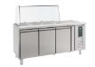 Picture of CombiSteel Saladette 3 Door with Glass Cover 465 Litre