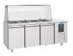 Picture of CombiSteel Saladette 3 Door 4 x 1/1 GN