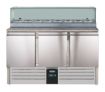 Picture of CombiSteel Pizza Preparation Counters 3 Door wth 3 Topping Unit