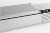 Picture of CombiSteel Refrigerated CounterTop Stainless Steel Lid 6 x 1/4 Bain-Marie